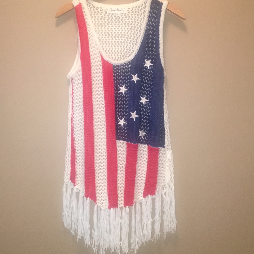 Fringe Top ✨🇺🇸